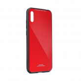 Glass Case Huawei Y6 2019 Κόκκινο