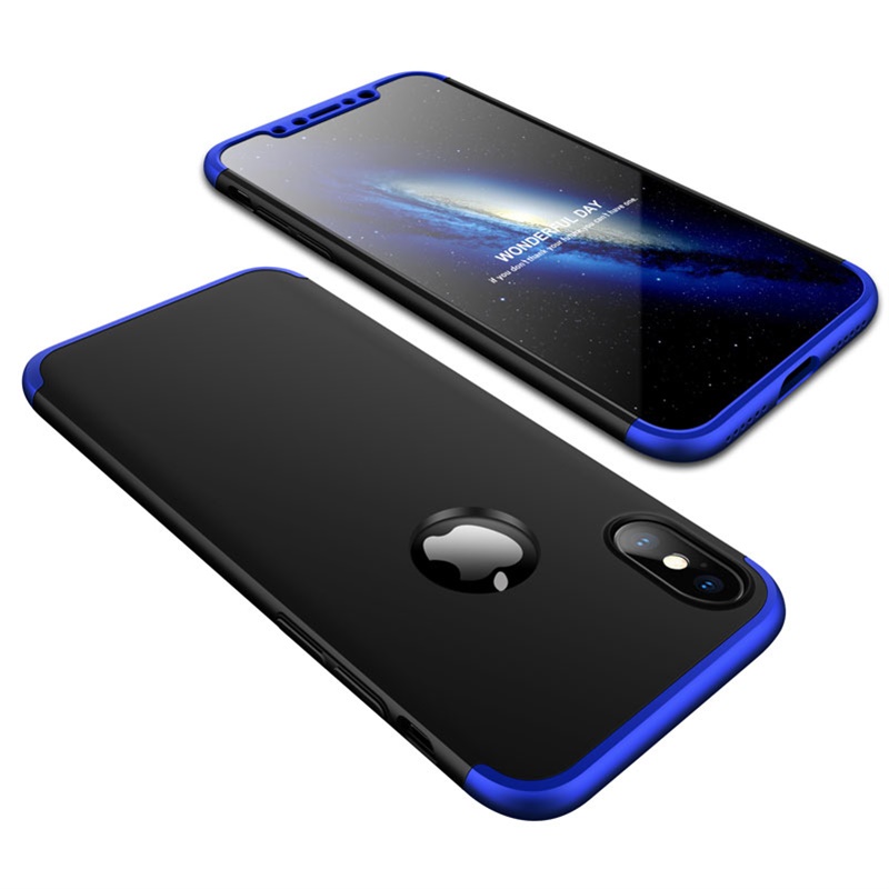 GKK 360 Full Body Protection Apple iPhone X / iPhone XS Μαύρο/Μπλε
