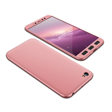 GKK 360 Full Body Protection Xiaomi Redmi Note 5A (Standard Edition) Ροζ Χρυσό