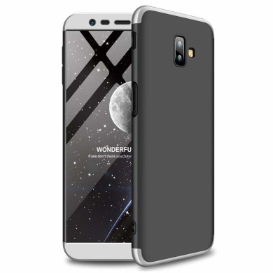 GKK 360 Full Body Protection Samsung Galaxy J6 Plus 2018 Μαύρο/Ασημί