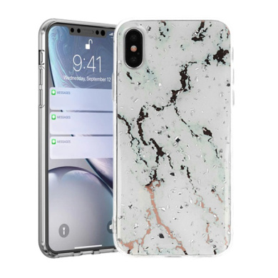 Marble Case Samsung Galaxy J6 2018 Λευκό