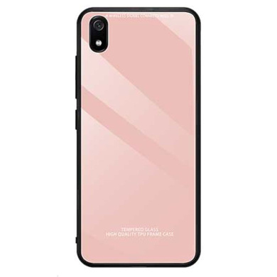 Glass Case Huawei Y5 2019 / Honor 8S Ροζ