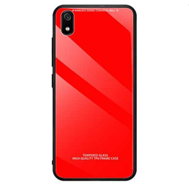 Glass Case Huawei Y5 2019 / Honor 8S Κόκκινο