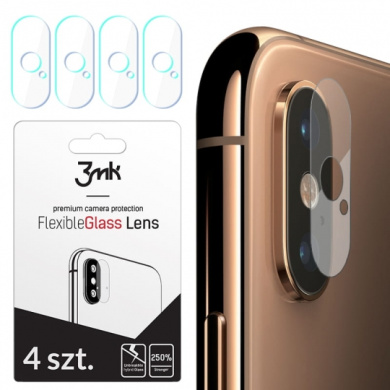 3MK FG Camera Lens Flexible Glass Film Prοtector 7H Apple (4τμ) iPhone XS MAX