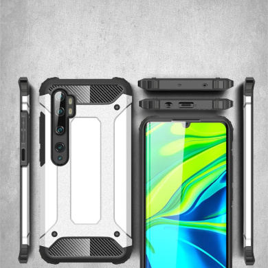 Tough Armor Xiaomi Mi Note 10 / Mi Note 10 Pro Ασημί