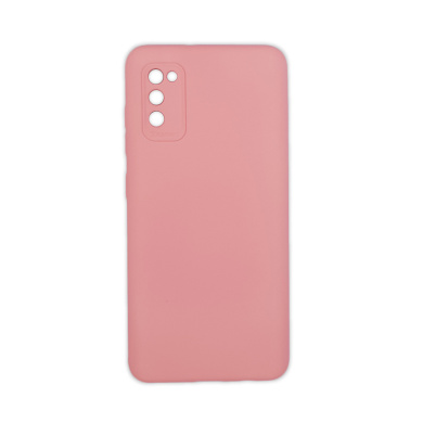 Soft Touch Silicone Samsung Galaxy A41 Ροζ