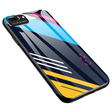 Color Glass Case Durable Apple iphone 7, iphone 8, iPhone SE 2020, iPhone SE 2022 Colorous pattern 2