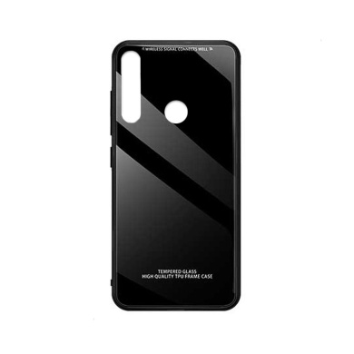 Glass Case Huawei Y6p Μαύρο