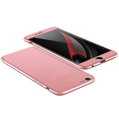 GKK 360 Full Body Protection Apple iPhone 6/6s Ροζ Χρυσό