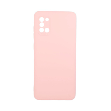 Soft Touch Silicone Samsung Galaxy A31 Ανοιχτό Ροζ