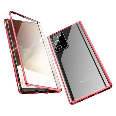 Μαγνητική Θήκη 360° front back Samsung Galaxy Note 20 Κόκκινο