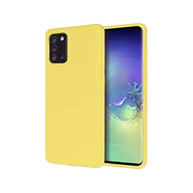 Θήκη Σιλικόνης My Colors Sonique Samsung Galaxy A31 Κίτρινο