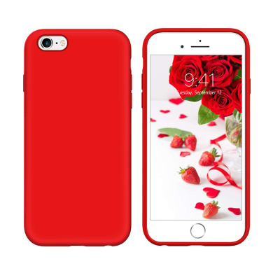 Θήκη Σιλικόνης My Colors Sonique Apple iPhone 6/6s Plus Κόκκινο
