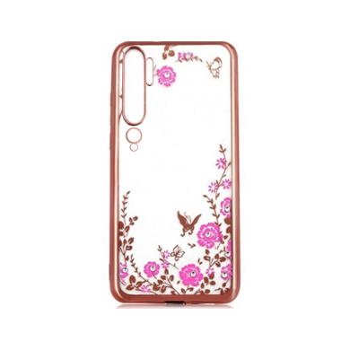 Diamond Case Xiaomi Mi Note 10 / Mi Note 10 Pro Ροζ Χρυσό