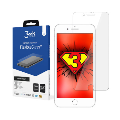 3MK Flexible Tempered Glass 7H Apple iPhone 7 Plus / iPhone 8 Plus