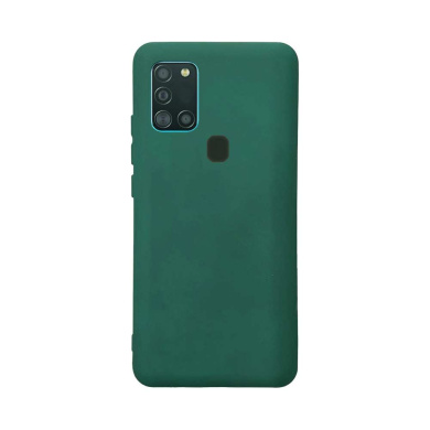 Θήκη Σιλικόνης My Colors Sonique Samsung Galaxy A21s Πράσινο Σκούρο