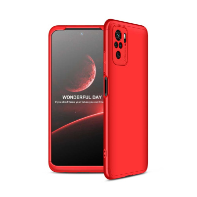 GKK 360 Full Body Protection Xiaomi Redmi Note 10 / Redmi Note 10s / Poco M5s Κόκκινο