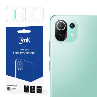 3MK FG Camera Lens Flexible Glass Film Prοtector 7H Xiaomi (4τμ) Mi 11 Lite 4G / Mi 11 Lite 5G