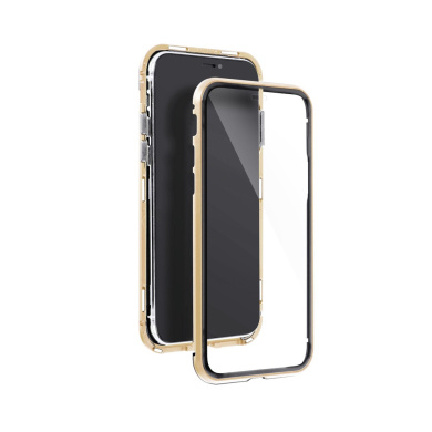 Μαγνητική Θήκη 360° front back Samsung Galaxy A72 4G Χρυσό