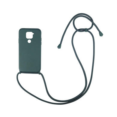 Θήκη Σιλικόνης με Κορδόνι CarryHang Sonique Xiaomi Redmi Note 9 Πράσινο Σκούρο