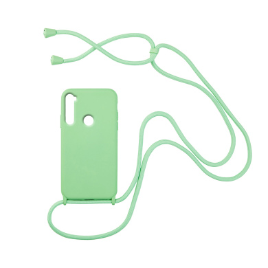 Θήκη Σιλικόνης με Κορδόνι CarryHang Sonique Xiaomi Redmi Note 8T Πράσινο Ανοιχτό