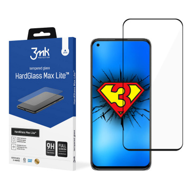 3MK HardGlass Max Lite Full Screen Xiaomi Mi 11 Lite 4G / Mi 11 Lite 5G Μαύρο