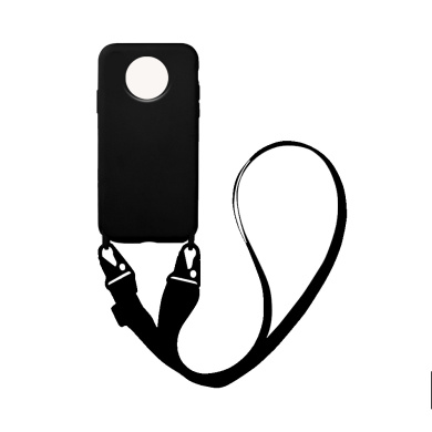 Θήκη Σιλικόνης με Strap CarryHang Sonique Xiaomi Redmi Note 9T Μαύρο