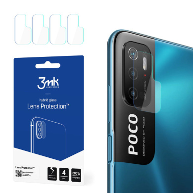 3MK FG Camera Lens Flexible Glass Film Prοtector 7H Xiaomi (4τμ) Redmi Note 10 5G / Poco M3 Pro 5G