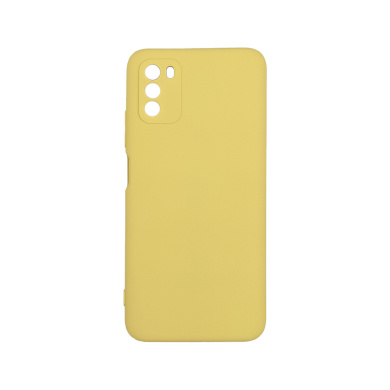 Θήκη Σιλικόνης My Colors Sonique Xiaomi Poco M3 Κίτρινο