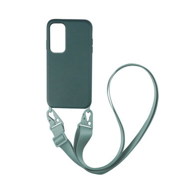 Θήκη Σιλικόνης με Strap CarryHang Sonique Samsung Galaxy S20 FE 4G/5G Πράσινο Σκούρο