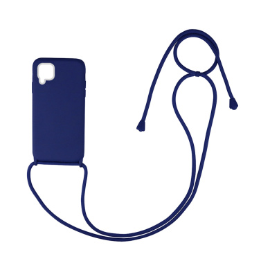Θήκη Σιλικόνης με Κορδόνι CarryHang Sonique Huawei P40 Lite Μπλε Σκούρο