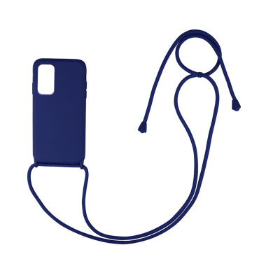 Θήκη Σιλικόνης με Κορδόνι CarryHang Sonique Xiaomi Redmi Note 10 Pro Μπλε Σκούρο