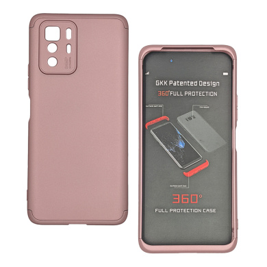GKK 360 Full Body Protection Xiaomi Poco X3 GT Ροζ Χρυσό