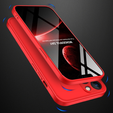 GKK 360 Full Body Protection Apple iPhone 13 Mini Κόκκινο
