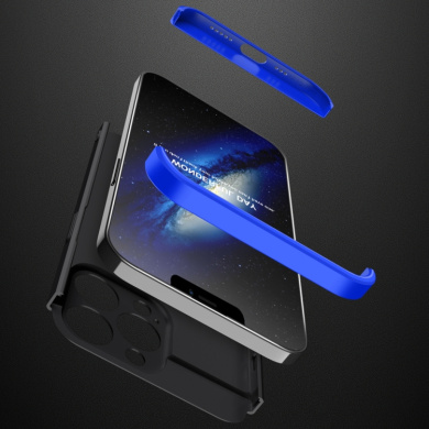 GKK 360 Full Body Protection Apple iPhone 13 Pro Μαύρο/Μπλε