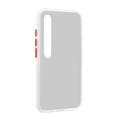 Θήκη Color Button Bumper Xiaomi Mi 10 / Mi 10 Pro Διάφανο