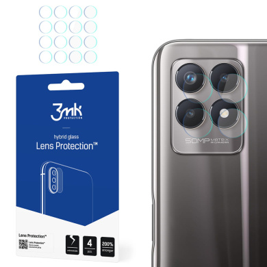 3MK FG Camera Lens Flexible Glass Film Prοtector 7H (4τμ) Realme 8i