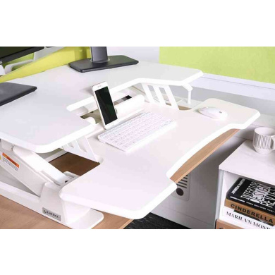Gaming Γραφείο - Eureka Ergonomic® CV-PRO 36 (White) Λευκό