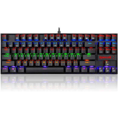 Gaming πληκτρολόγιο - Redragon K552 RGB Kumara Μαύρο
