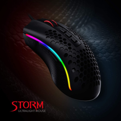 Gaming Ποντίκι - Redragon M808 RGB Storm Lightweight Μαύρο