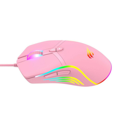 Gaming Ποντίκι - Havit MS1026 PINK Ρόζ