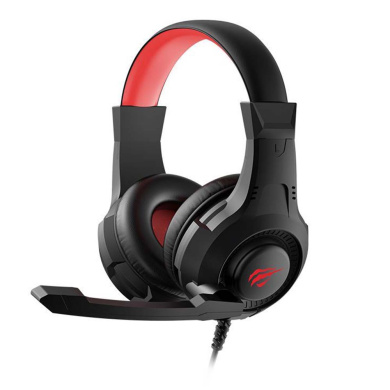 Gaming Ακουστικά Havit H2031d Μαύρο/Κόκκινο