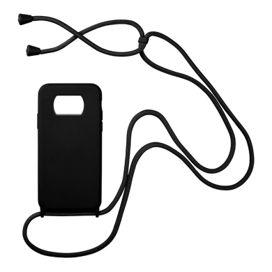Θήκη Σιλικόνης με Κορδόνι CarryHang Sonique Xiaomi Poco X3 NFC / Poco X3 Pro Μαύρο
