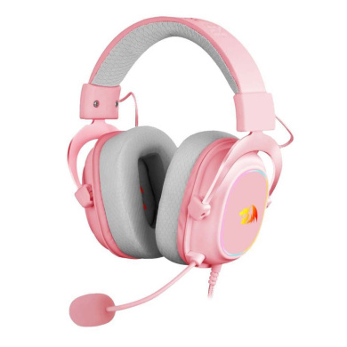 Gaming Ακουστικά - Redragon H510 Zeus-X RGB Pink Ρόζ