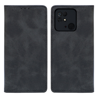 Θήκη Πορτοφόλι Vintage Magnet Wallet Sonique Xiaomi Redmi 10C Μαύρο