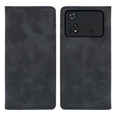 Θήκη Πορτοφόλι Vintage Magnet Wallet Sonique Xiaomi Poco X4 Pro 5G Μαύρο