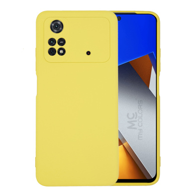 Θήκη Σιλικόνης My Colors Sonique Xiaomi Poco M4 Pro 4G Κίτρινο