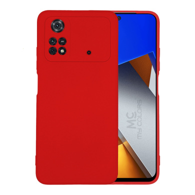 Θήκη Σιλικόνης My Colors Sonique Xiaomi Poco M4 Pro 4G Κόκκινο