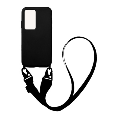 Θήκη Σιλικόνης με Strap CarryHang Sonique Xiaomi Poco F4 5G Μαύρο