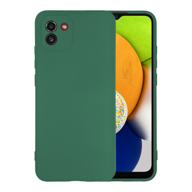 Θήκη Σιλικόνης My Colors Sonique Samsung Galaxy A03 4G Πράσινο Σκούρο